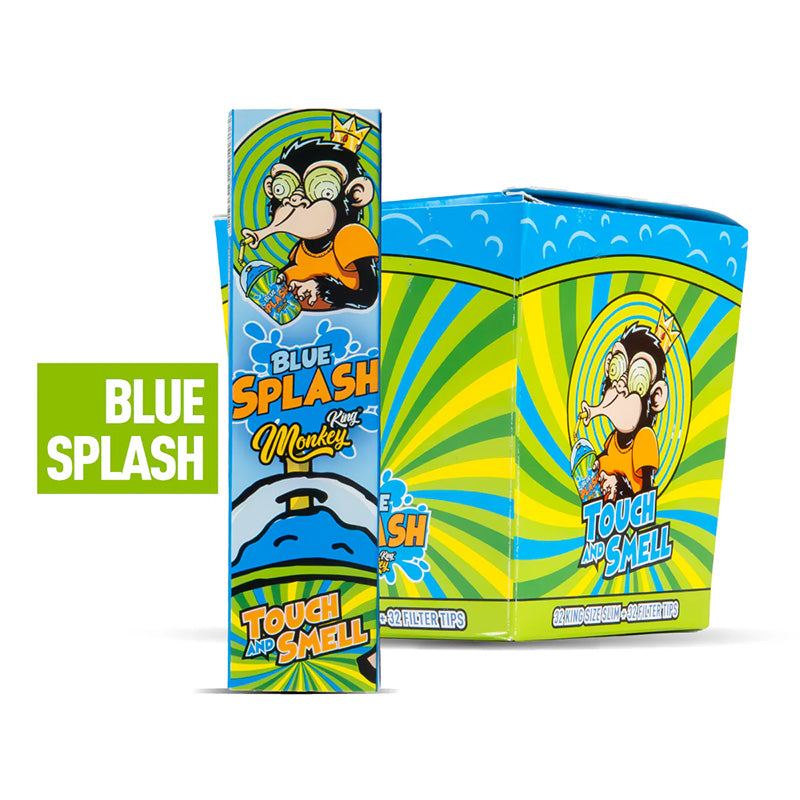Monkey King Smell Paper + Tips Blue Splash RRP £1.99
