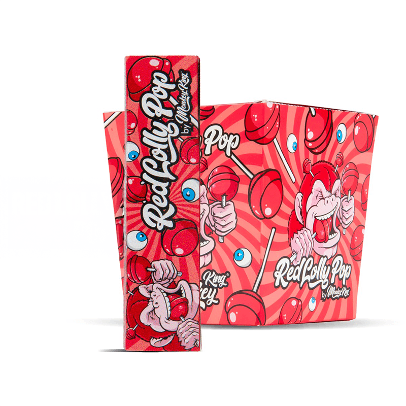 Monkey King Rolling Papers Smell Of Red Lollipop 32 Leaves RRP £1.99