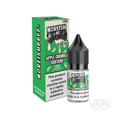 Moreish As Flawless Custard 10mg Nic Salt