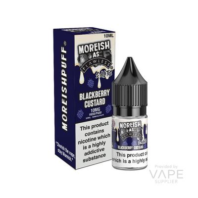 Moreish As Flawless Custard 10mg Nic Salt