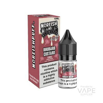 Moreish As Flawless Custard 10mg Nic Salt