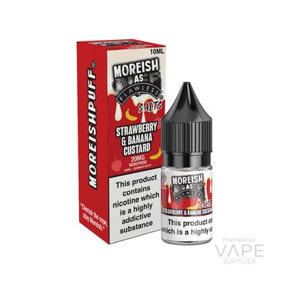 Moreish As Flawless Custard 20mg Nic Salt