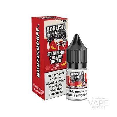 Moreish As Flawless Custard 10mg Nic Salt