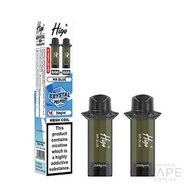 Higo Krystal Pro 600 Prefilled Pods 2 Pack