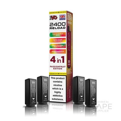 IVG 2400 4 In 1 Reload Pods - 8ml