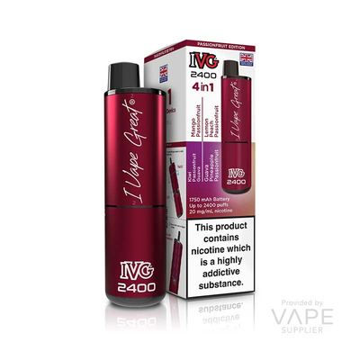 IVG 2400 4 In 1 Rechargeable Pod Kit - 8ml