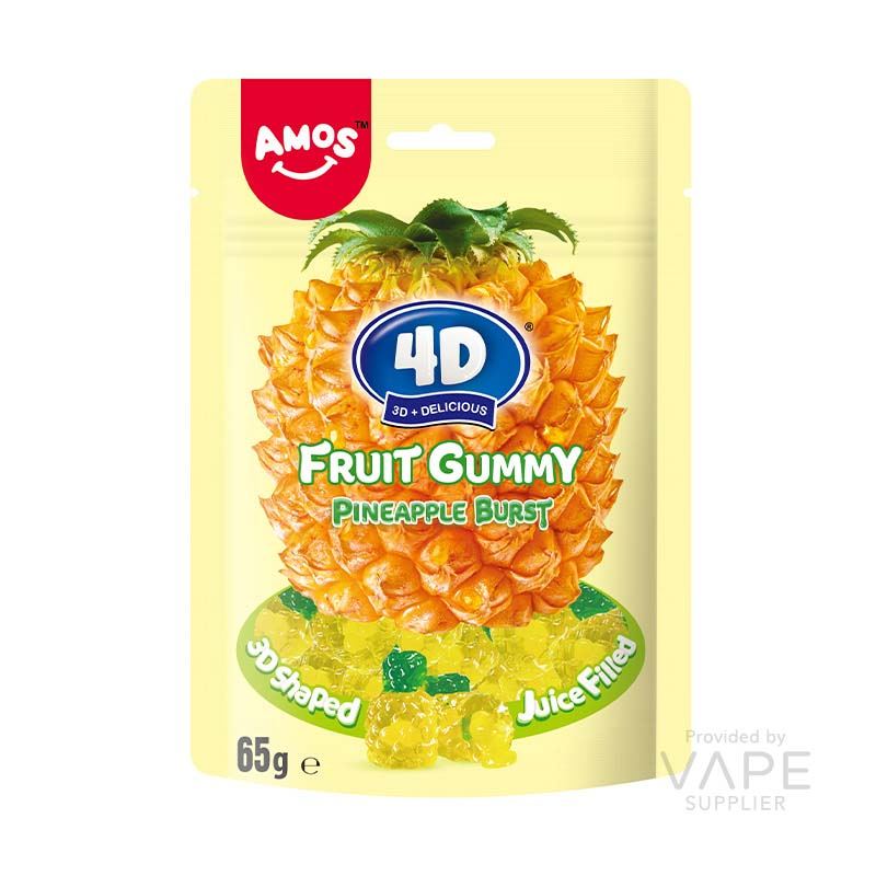 Amos 4D Fruit Gummy 65g