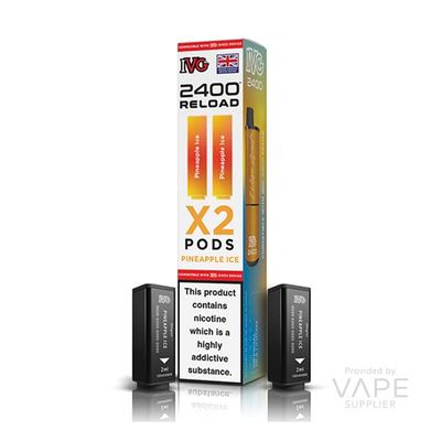 IVG 2400 2 In 1 Reload Pods - 8ml