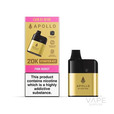 Gold Bar 20K Apollo AIO Big Puff Device