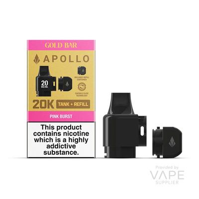 Gold Bar 20K Apollo Tank & Refill