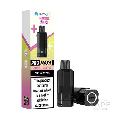 Hayati Pro Max+ 6K Prefilled Replacement Pods 20mg