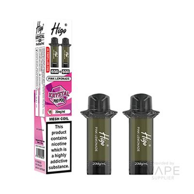Higo Krystal Pro 600 Prefilled Pods 2 Pack