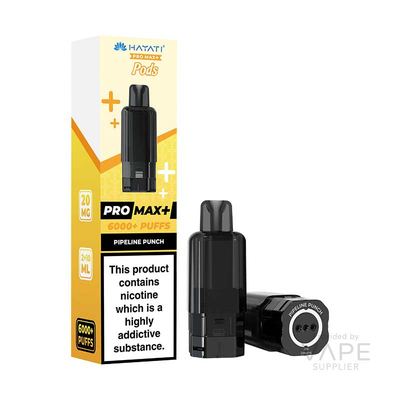 Hayati Pro Max+ 6K Prefilled Replacement Pods 20mg
