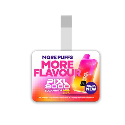 PIXL 8000 Consumer Till Wobbler