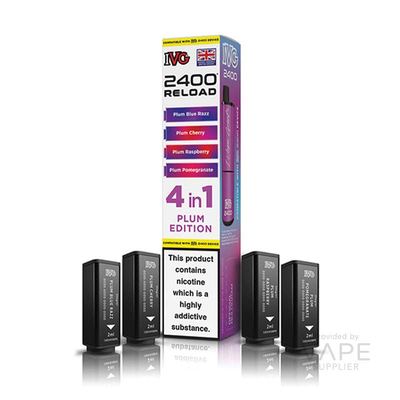 IVG 2400 4 In 1 Reload Pods - 8ml