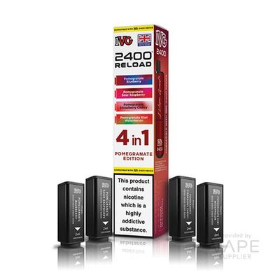 IVG 2400 4 In 1 Reload Pods - 8ml