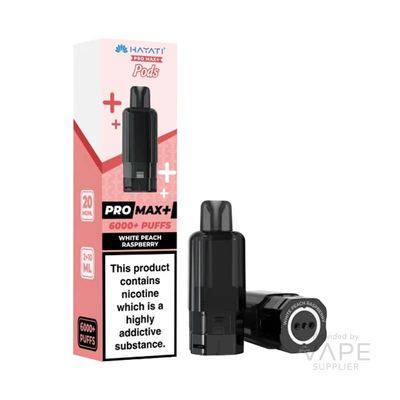Hayati Pro Max+ 6K Prefilled Replacement Pods 20mg