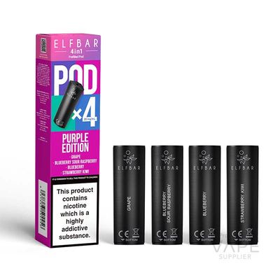 Elf Bar 4 in 1 Prefilled Pods 4 Pack