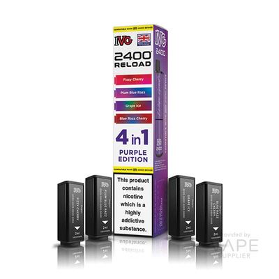 IVG 2400 4 In 1 Reload Pods - 8ml