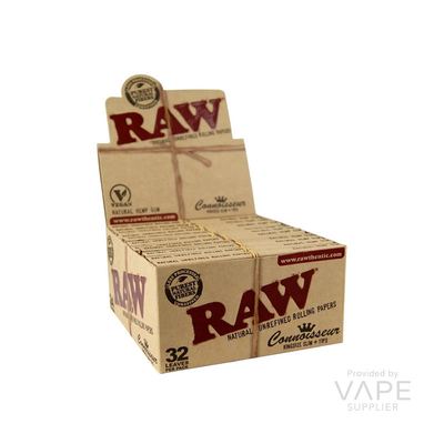 Raw Classic Connoisseur Kingsize Slim & Tips