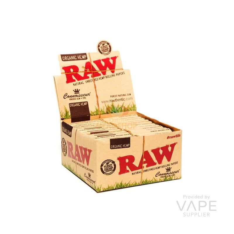 Raw Organic Hemp Kingsize Slim