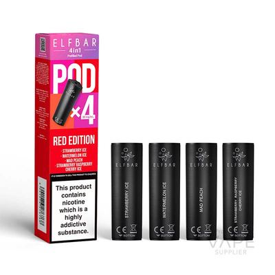 Elf Bar 4 in 1 Prefilled Pods 4 Pack