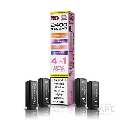 IVG 2400 4 In 1 Reload Pods - 8ml