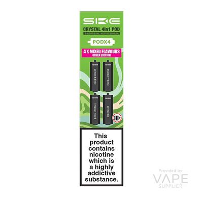 SKE Crystal 4-in-1 2400 Mixed Flavour Prefilled Pods