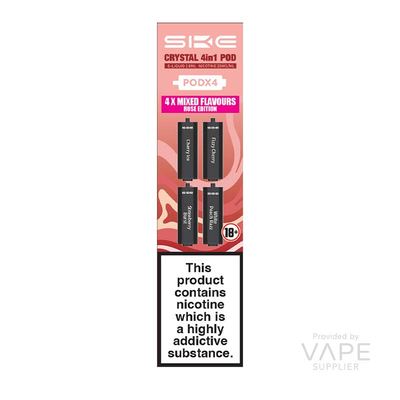 SKE Crystal 4-in-1 2400 Mixed Flavour Prefilled Pods