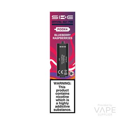 SKE Crystal 4-in-1 2400 Pre-filled Flavour Pods
