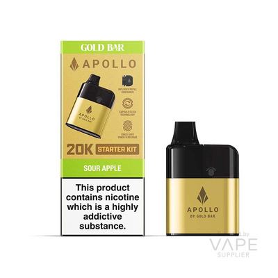 Gold Bar 20K Apollo AIO Big Puff Device