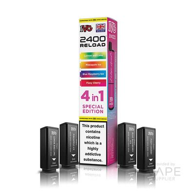 IVG 2400 4 In 1 Reload Pods - 8ml