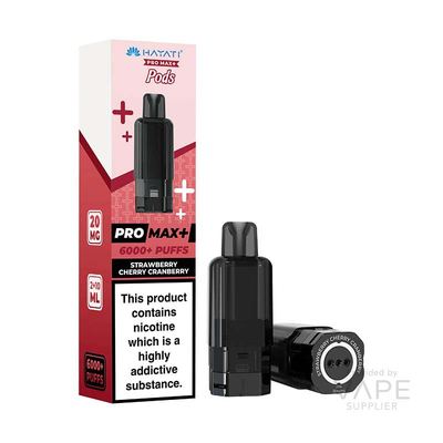 Hayati Pro Max+ 6K Prefilled Replacement Pods 20mg
