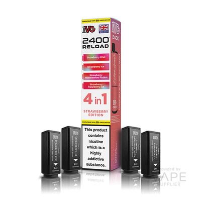 IVG 2400 4 In 1 Reload Pods - 8ml