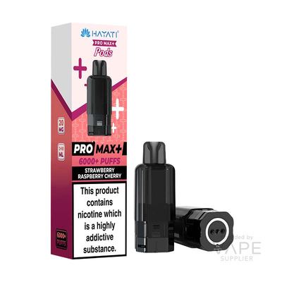 Hayati Pro Max+ 6K Prefilled Replacement Pods 20mg