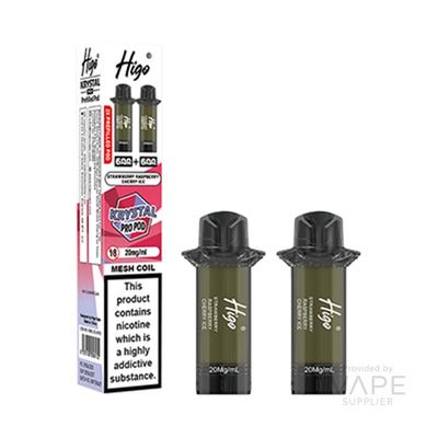 Higo Krystal Pro 600 Prefilled Pods 2 Pack