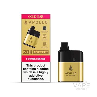 Gold Bar 20K Apollo AIO Big Puff Device
