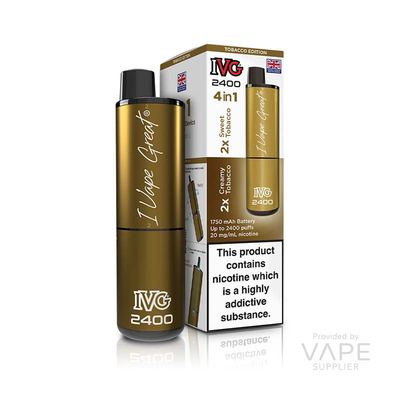 IVG 2400 4 In 1 Rechargeable Pod Kit - 8ml
