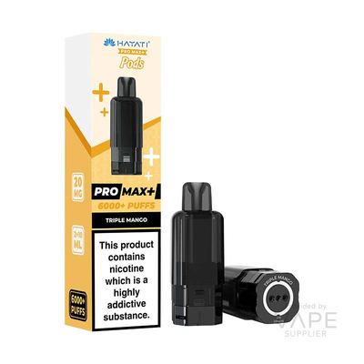 Hayati Pro Max+ 6K Prefilled Replacement Pods 20mg