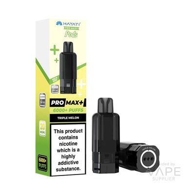 Hayati Pro Max+ 6K Prefilled Replacement Pods 20mg
