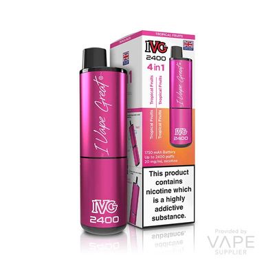 IVG 2400 4 In 1 Rechargeable Pod Kit - 8ml