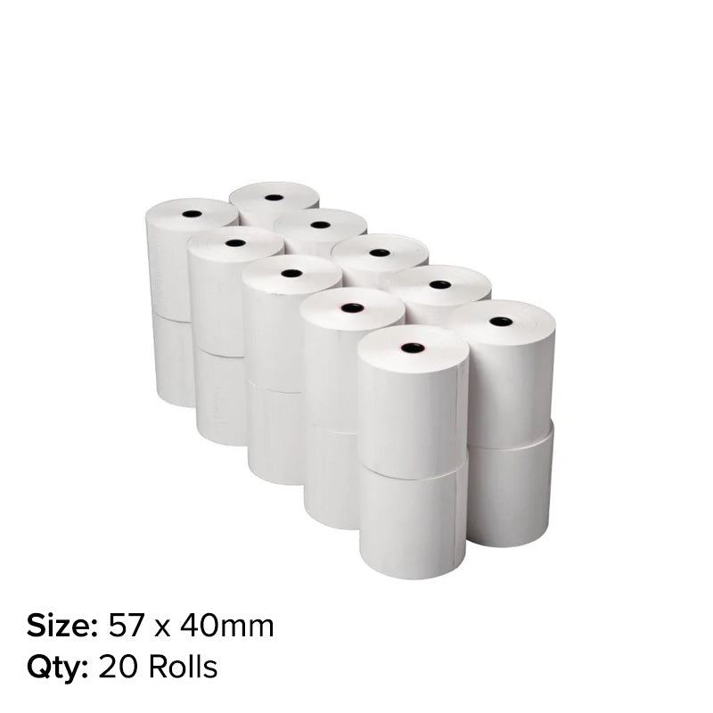 Optimal Premium Thermal Till Rolls 57 x 40mm