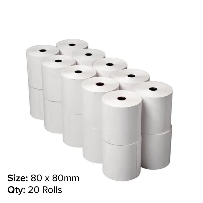 Optimal Premium Thermal Till Rolls 80 x 80mm