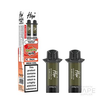 Higo Krystal Pro 600 Prefilled Pods 2 Pack
