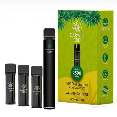 Darwin CBD+CBG 1800mg Prefilled Pod Kit
