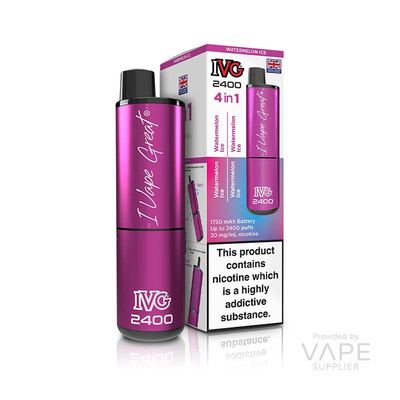IVG 2400 4 In 1 Rechargeable Pod Kit - 8ml