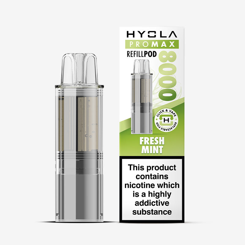 Hyola Pro Max 8000 Fresh Mint Prefilled Pod