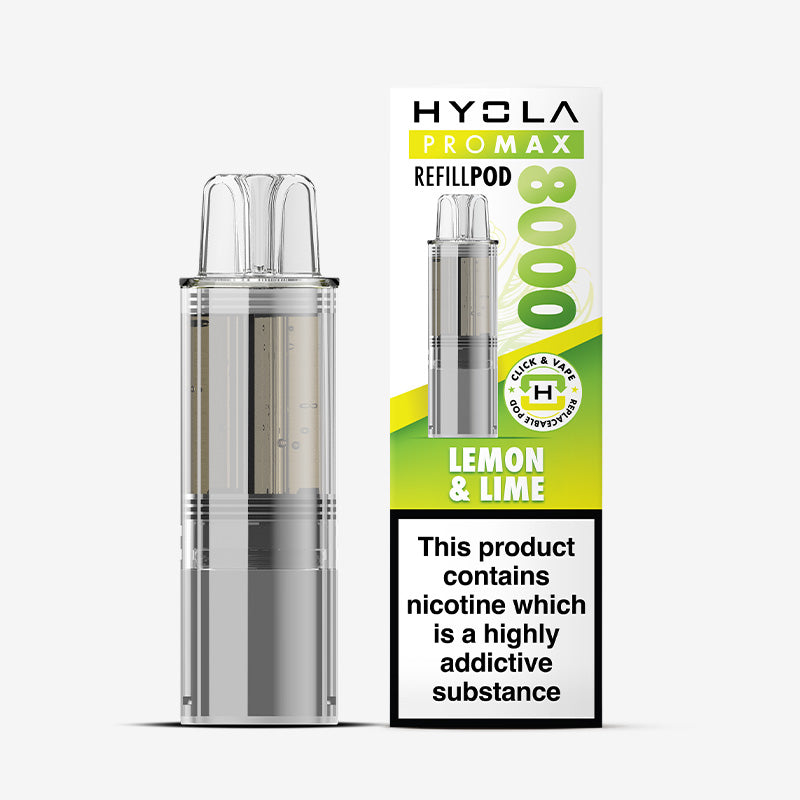 Hyola Pro Max 8000 Lemon & Lime Prefilled Pod