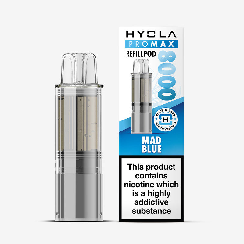 Hyola Pro Max 8000 Mad Blue Prefilled Pod