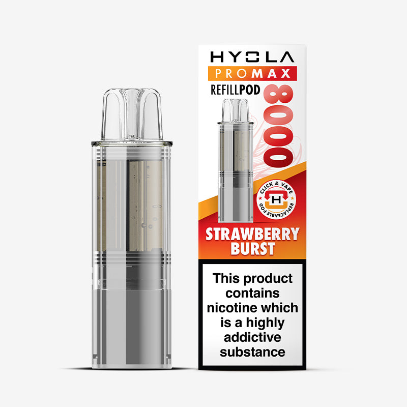 Hyola Pro Max 8000 Strawberry Burst Prefilled Pod